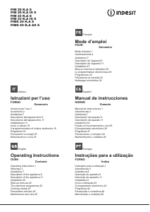 Mode d’emploi Indesit FIMS 20 K.A AX S Four
