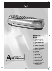 Εγχειρίδιο GBC HeatSeal H520 Ελασματοποιητής