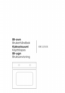Bruksanvisning BEKO OIE 22101 X Ugn