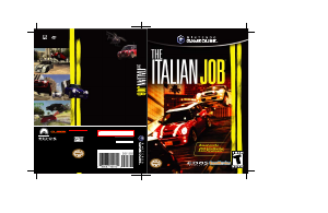Manual Nintendo GameCube The Italian Job
