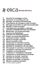 Bruksanvisning Elica Nuage Drywall/F/75 Köksfläkt