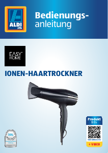 Bedienungsanleitung EasyHome GT-HDi-07 Haartrockner