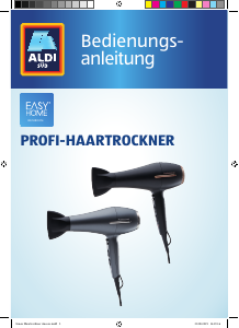 Bedienungsanleitung EasyHome GT-HDP-07 Haartrockner
