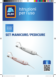 Manuale EasyHome GT-MP-05 Set per manicure-pedicure