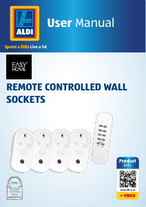 Handleiding EasyHome GT-FSI-10-UK Slim stopcontact