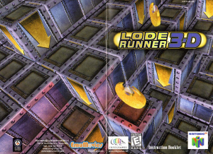 Manual Nintendo N64 Lode Runner 3-D