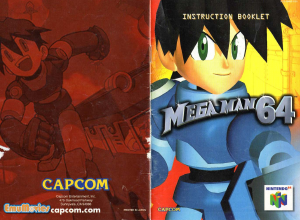 Manual Nintendo N64 Mega Man 64