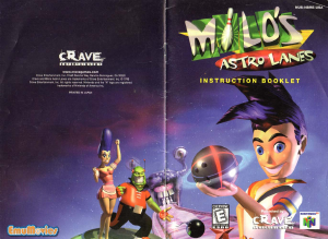 Manual Nintendo N64 Milos Astro Lanes