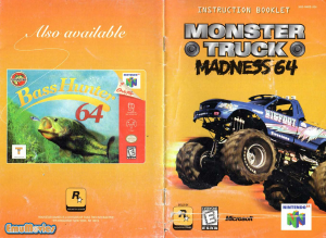 Manual Nintendo N64 Monster Truck Madness 64