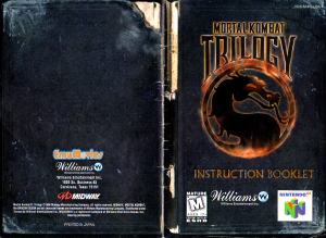 Bruksanvisning Nintendo N64 Mortal Kombat Trilogy