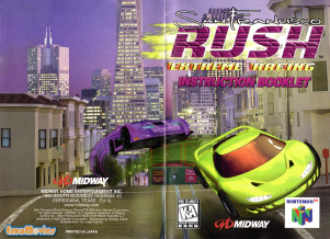 Handleiding Nintendo N64 San Francisco Rush - Extreme Racing