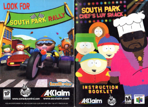 Handleiding Nintendo N64 South Park - Chefs Luv Shack