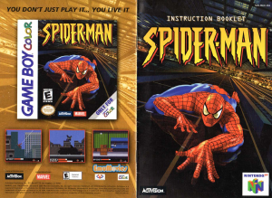 Handleiding Nintendo N64 Spider-Man