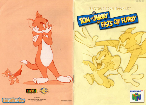 Bruksanvisning Nintendo N64 Tom and Jerry in Fists of Furry