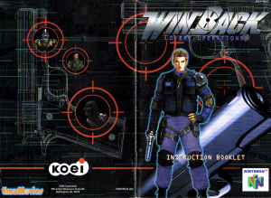 Manual Nintendo N64 WinBack - Covert Operations