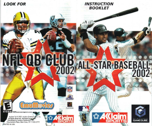 Handleiding Nintendo GameCube All-Star Baseball 2002