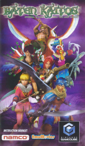 Manual Nintendo GameCube Baten Kaitos - Eternal Wings and the Lost Ocean