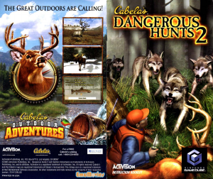 Handleiding Nintendo GameCube Cabelas Dangerous Hunts 2