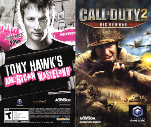 Bruksanvisning Nintendo GameCube Call of Duty 2 - Big Red One