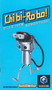 Handleiding Nintendo GameCube Chibi-Robo! - Plug into Adventure