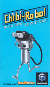 Bruksanvisning Nintendo GameCube Chibi-Robo! - Plug into Adventure