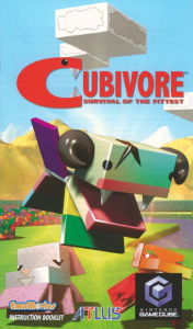 Manual Nintendo GameCube Cubivore