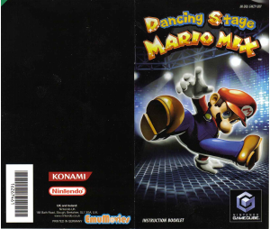 Handleiding Nintendo GameCube Dancing Stage - Mario Mix