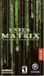 Handleiding Nintendo GameCube Enter the Matrix