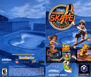 Handleiding Nintendo GameCube Extreme Skate Adventure