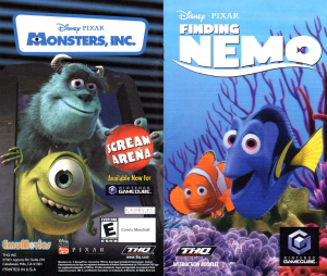 Handleiding Nintendo GameCube Finding Nemo