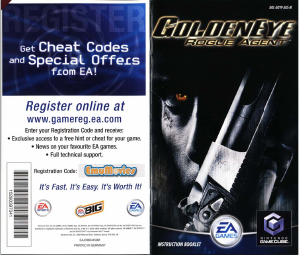 Bruksanvisning Nintendo GameCube GoldenEye - Rogue Agent