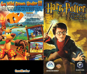 Handleiding Nintendo GameCube Harry Potter and the Chamber of Secrets