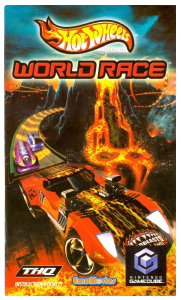 Handleiding Nintendo GameCube Hot Wheels - World Race