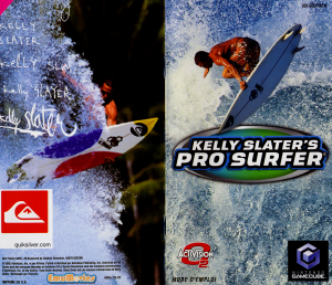 Bruksanvisning Nintendo GameCube Kelly Slaters Pro Surfer