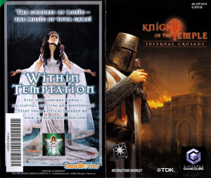 Bruksanvisning Nintendo GameCube Knights of the Temple - Infernal Crusade