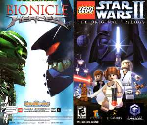 Manual Nintendo GameCube LEGO Star Wars II - The Original Trilogy