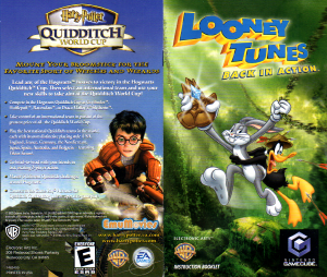 Handleiding Nintendo GameCube Looney Tunes - Back in Action