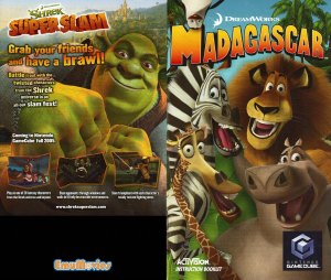 Bruksanvisning Nintendo GameCube Madagascar