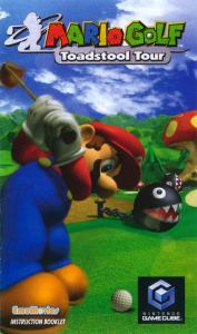 Handleiding Nintendo GameCube Mario Golf - Toadstool Tour