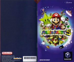 Handleiding Nintendo GameCube Mario Party 5