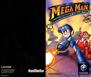 Handleiding Nintendo GameCube Mega Man X Collection