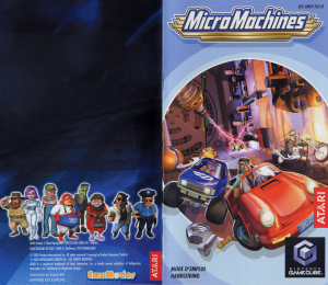Handleiding Nintendo GameCube Micro Machines