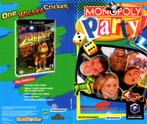 Handleiding Nintendo GameCube Monopoly Party