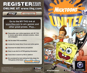 Handleiding Nintendo GameCube Nicktoons Unite!