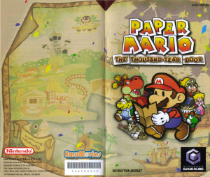 Bruksanvisning Nintendo GameCube Paper Mario - The Thousand-Year Door
