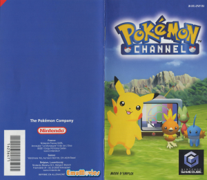 Handleiding Nintendo GameCube Pokemon Channel