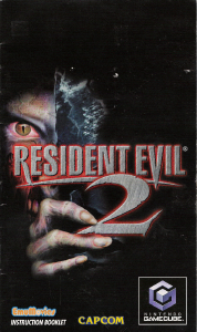 Manual Nintendo GameCube Resident Evil 2