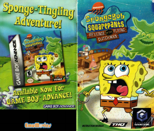 Handleiding Nintendo GameCube SpongeBob SquarePants - Revenge of the Flying Dutchman
