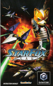 Handleiding Nintendo GameCube Star Fox Assault