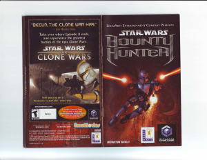 Handleiding Nintendo GameCube Star Wars - Bounty Hunter